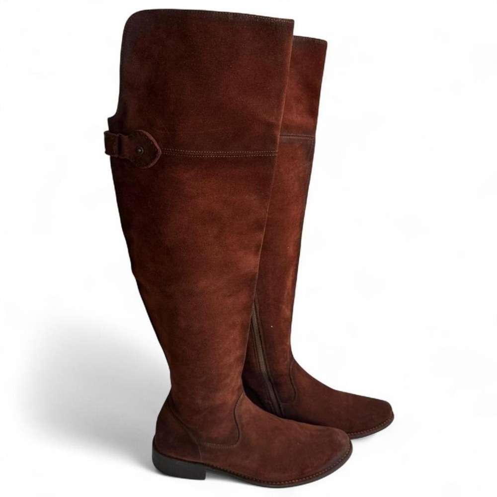 Frye Suede Over-the-Knee Boots – Size 9.5 B – Tall Riding Boots